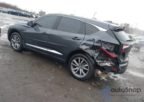 2021 Acura Rdx Technology Package from USA, damaged, VIN 5J8TC2H59ML018602